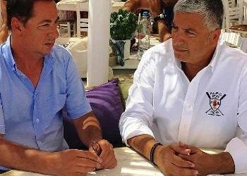 Επίσκεψη του προέδρου της ΚΕΔΕ στον Δήμο Αντιπάρου