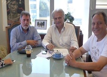 Συνάντηση Γ. Σταθόπουλου με τον πρόεδρο της ΣΤΑ.ΣΥΣΤ.