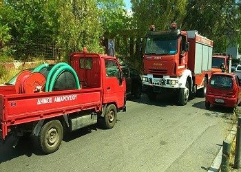 Έγκαιρη κατάσβεση σε δύο νέες μικρές φωτιές