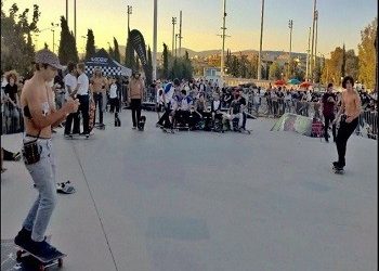 Το πανευρωπαϊκό street skate contest στο Μαρούσι