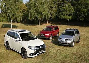 MITSUBISHI OUTLANDER: Δημιουργική πορεία 15 χρόνων