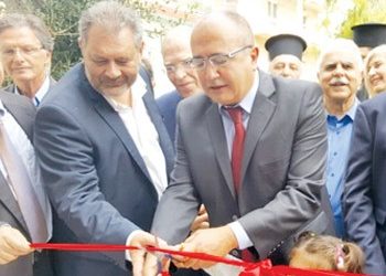 Ο δήμαρχος εγκαινίασε τον νέο παιδικό σταθμό