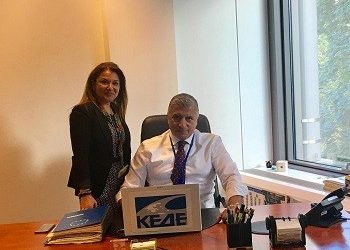 Επίσκεψη Πατούλη στα γραφεία της ΚΕΔΕ στις Βρυξέλλες
