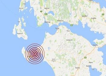 Σεισμός 4,5 Ρίχτερ Μεταξύ Ζακύνθου και Κυλλήνης