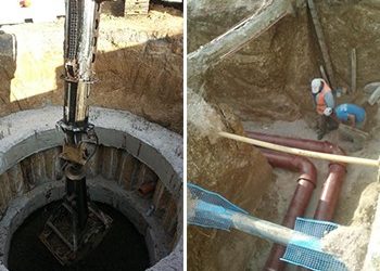 Σε εξέλιξη το έργο αποχέτευσης στις Αδάμες