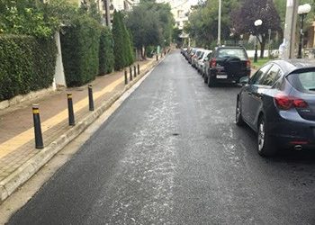 Συνεχίζονται οι ασφαλτοστρώσεις δρόμων