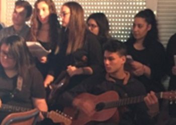 Ο δήμαρχος στο 4ο λύκειο για το Πολυτεχνείο