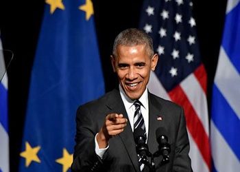 «Ζήτω η Ελλάς!» και άλλα ελληνικά δια στόματος Ομπάμα