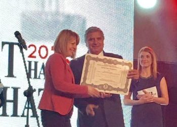 Στη Σόφια βράβευσε τη «Δήμαρχο της Χρονιάς» ο Γ.Πατούλης
