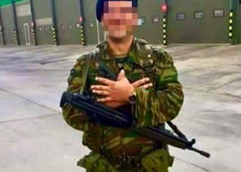 Νέα περίπτωση στρατιώτη που σχηματίζει «αλβανικό αετό»