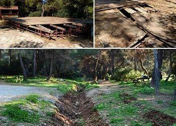 Ολοκληρώθηκαν οι εργασίες ανάπλασης του πάρκου Γραβιάς