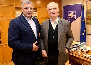 Συνάντηση Πατούλη με τον πρόεδρο του «Φάρου Τυφλών»