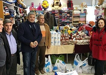 «Ψαλιδιώτικη» προσφορά στο Κοινωνικό Παντοπωλείο