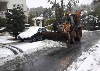 Ευχαριστίες ΚΕΔΕ στους Δήμους για τη διαχείριση του χιονιά