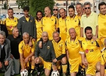 Αγώνας παλαίμαχων AEK με τους παλαίμαχους «ΣANTA» & γιατρούς Ιπποκράτειου