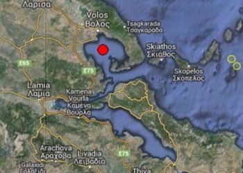 Σεισμός ταρακούνησε το Βόλο