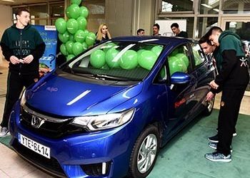 Η Honda Cars χορηγός στην Ακαδημία Μπάσκετ της ΚΑΕ Παναθηναϊκός