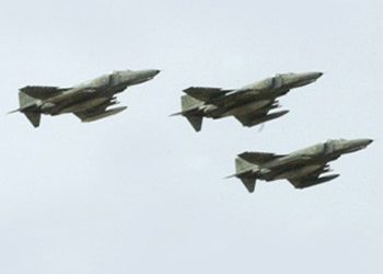 Μαχητικά αεροσκάφη πάνω από την Αθήνα την Πέμπτη