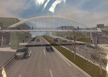 Δημοπρατείται στις 28 Μαρτίου η νέα πεζογέφυρα στη λ. Μεσογείων