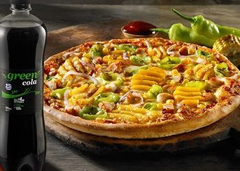 Pizza Fan και Green Cola κάνουν μαζί το γεύμα απόλαυση