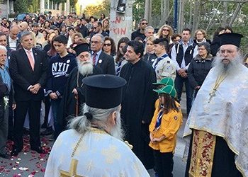 Στον εορτασμό του Ιερού Ναού του Αγίου Θωμά παρευρέθηκε ο Δήμαρχος Αμαρουσίου.