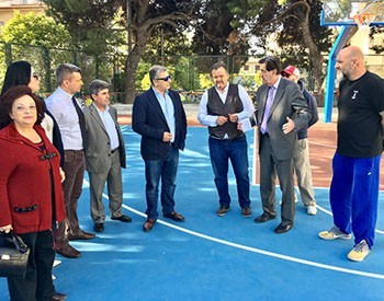 Ολική ανάπλαση των ανοικτών γηπέδων του «Σπύρος Λούης»