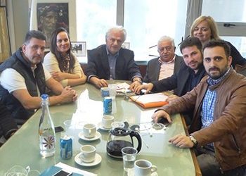 Συνάντηση δημάρχου με τo νέο συμβούλιο της ΕΝΕΒΑΠ