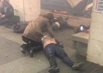Πολύνεκρη έκρηξη βόμβας στο μετρό της Αγίας Πετρούπολης