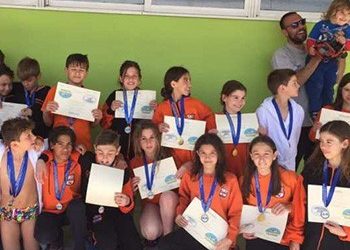 «Σάρωσε» τα μετάλλια η προαγωνιστική ομάδα κολύμβησης του Νηρέα