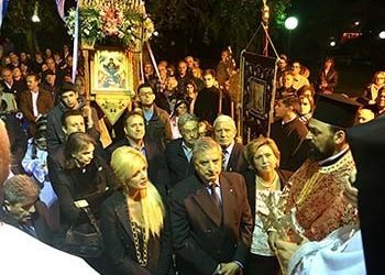 Στον εορτασμό της Ζωοδόχου Πηγής ο δήμαρχος Αμαρουσίου