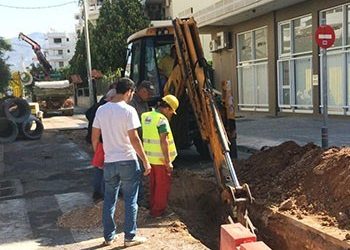 Ξεκίνησε το έργο όμβριων προϋπολογισμού 4,3 εκ. ευρώ