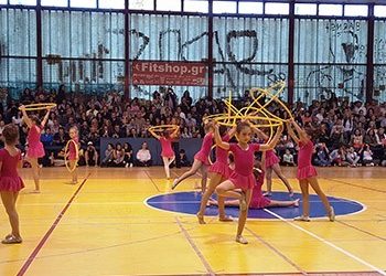 Παιδική γιορτή Ελεύθερης-Ρυθμικής Γυμναστικής