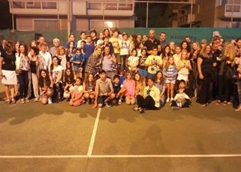 Απονομή βραβείων για το εσωτερικό τουρνουά τένις
