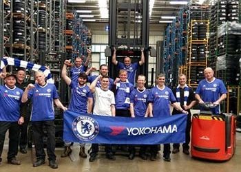 Τα ελαστικά YOKOHAMA γιορτάζουν με την πρωταθλήτρια Chelsea!