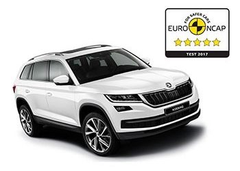 To SKODA KODIAQ διακρίθηκε με 5 αστέρια στον Euro NCAP