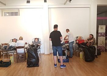 Μαζική συμμετοχή εθελοντών αιμοδοτών στην καλοκαιρινή δράση αιμοδοσίας