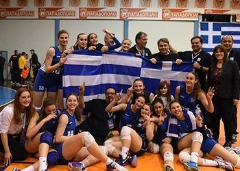 Η Δανάη Κωστοπούλου στην Εθνική Παγκορασίδων