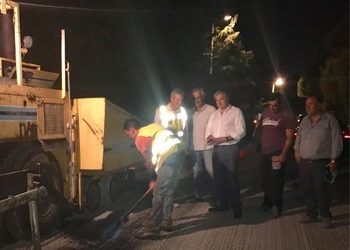 Ασφαλτοστρώσεις συνολικής επιφάνειας 16.000 τ.μ.