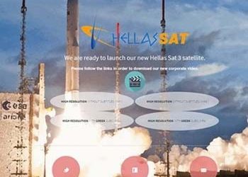 Εκτοξεύθηκε ο Hellas Sat 3 με τις σημαίες Ελλάδας και Κύπρου (vid)