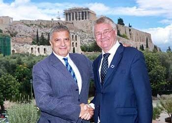 Με τον πρόεδρο της Ευρωπαϊκής Επιτροπής Περιφερειών