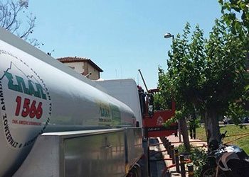 O ΣΠΑΠ σε κατάσβεση πυρκαγιάς σε πολυχώρο στo Γκάζι