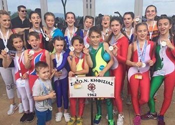 Χρυσό μετάλλιο για την ενόργανή του ΖΑΟΝ