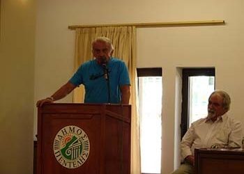 Πλήθος κόσμου στην παρουσίαση του βιβλίου «Λόγια του Καφενείου»