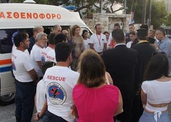Δωρεά ασθενοφόρου από την INTERAMERICAN