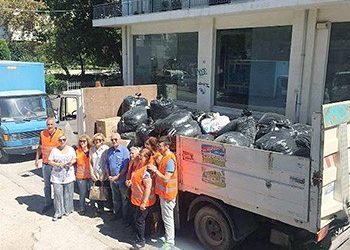 Συγκεντρώθηκαν και παραδόθηκαν 1,5 τόνοι καπάκια