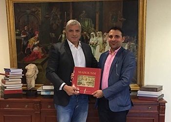 Επίσκεψη του Πρόξενου του Ιράκ στον Γ. Πατούλη