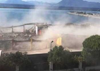 Πάτρα: Κατέρρευσε οροφή στο παλιό λιμάνι – Ένας νεκρός