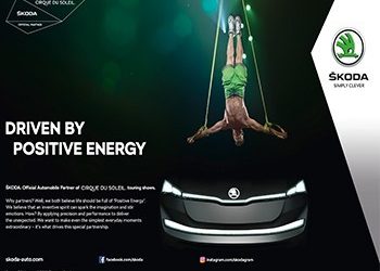 Σύναψη μακροπρόθεσμης συνεργασίας μεταξύ ŠKODA και Cirque du Soleil®