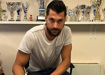 Παίκτης του Α.Σ.Ε.Δ ο Θοδωρής Τσιότρας