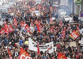 Γαλλία: Διαδηλώσεις κατά λιτότητας!